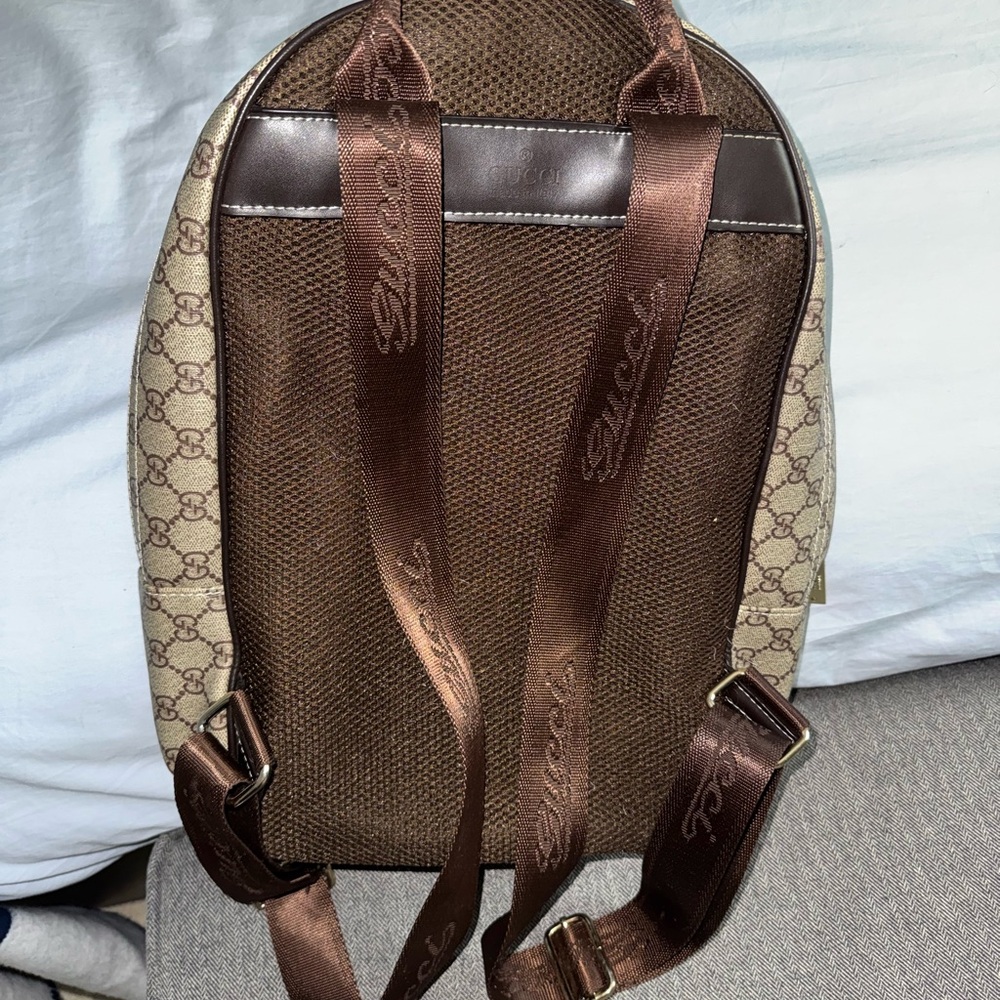 Gucci Monogram Backpack - Picture 3 of 7